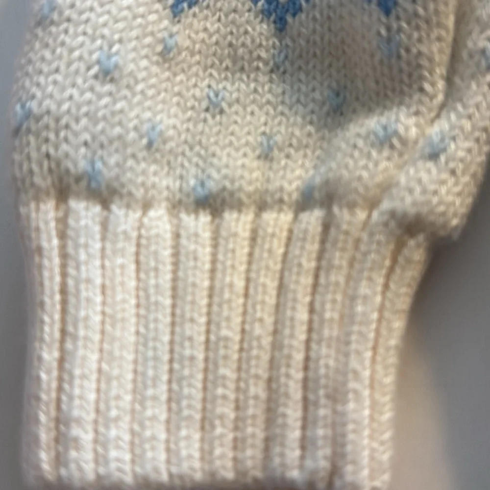Gymboree intarsia snowflake